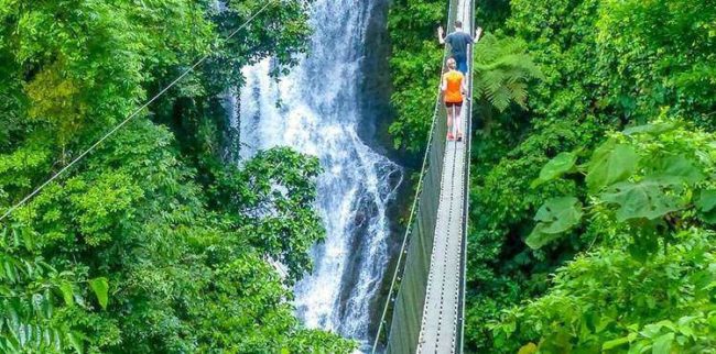 waterfall tour manuel antonio