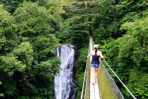 waterfall tour manuel antonio costa rica