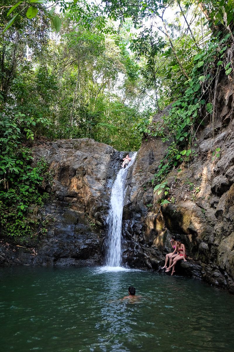 waterfall tour manuel antonio costa rica